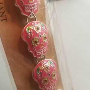 Day of the Dead Sugar Skulls Braclet